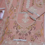 Elegant Pink Embroidered Kurta Set with Dupatta view 5