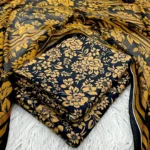 Elegant Yellow Printed Lawn 3 Piece Suit for Women view 2